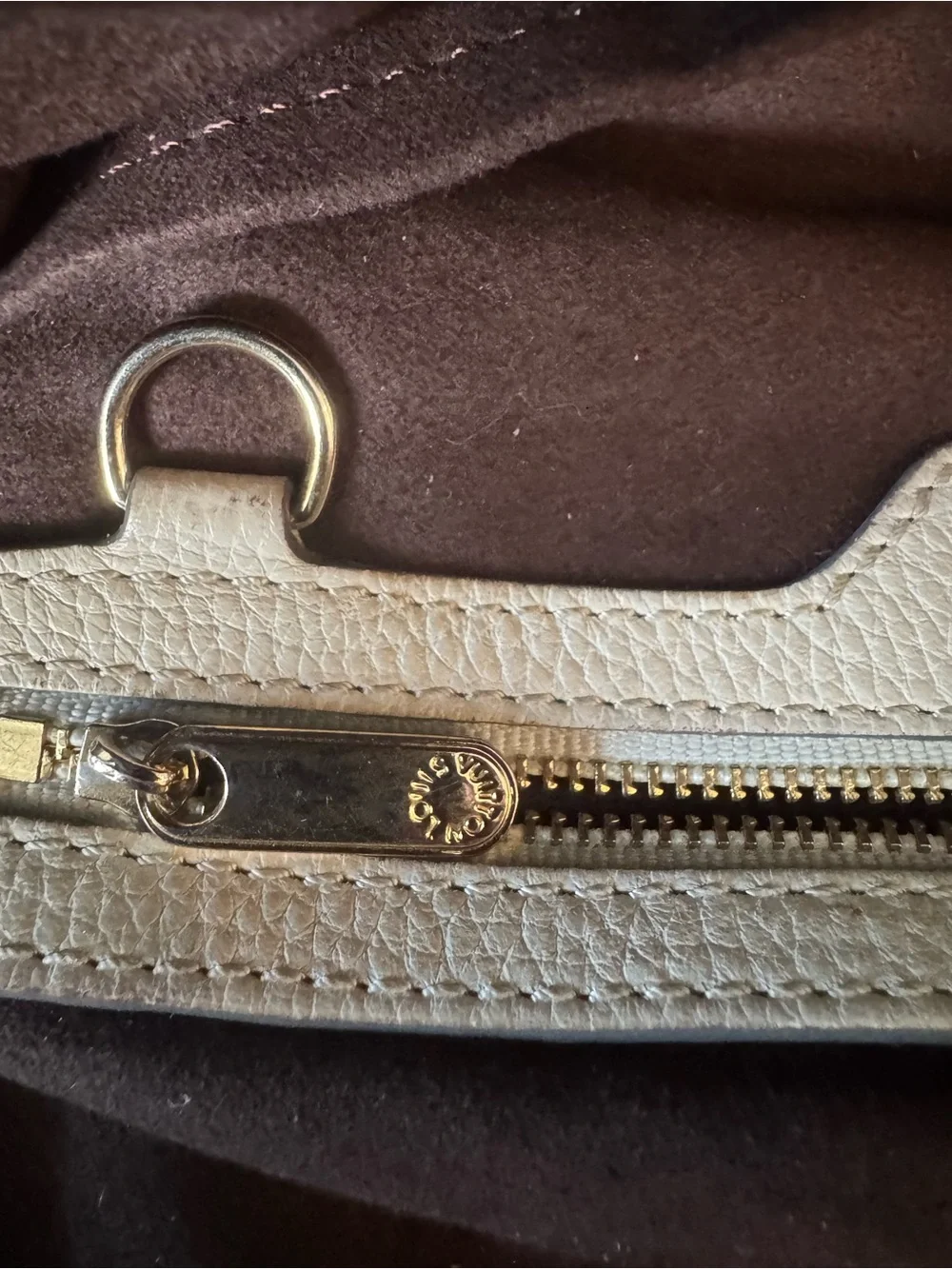 Louis Vuitton Mahina Lunar Moonlight perforated leather tote bag Vintage